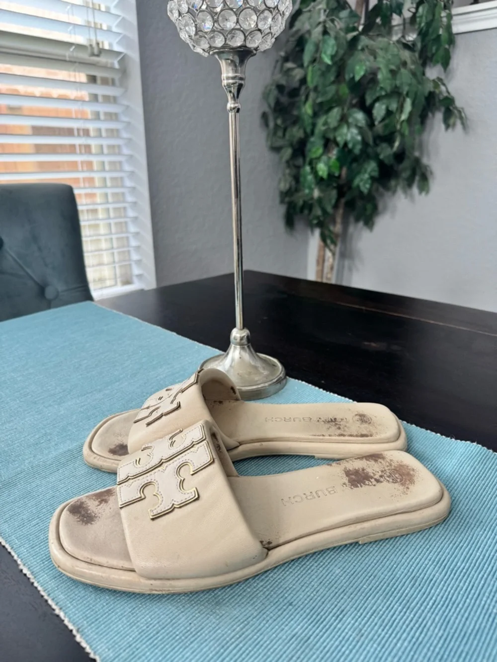 Tory Burch Double T Sport Sandals size 10 - Picture 4 of 6